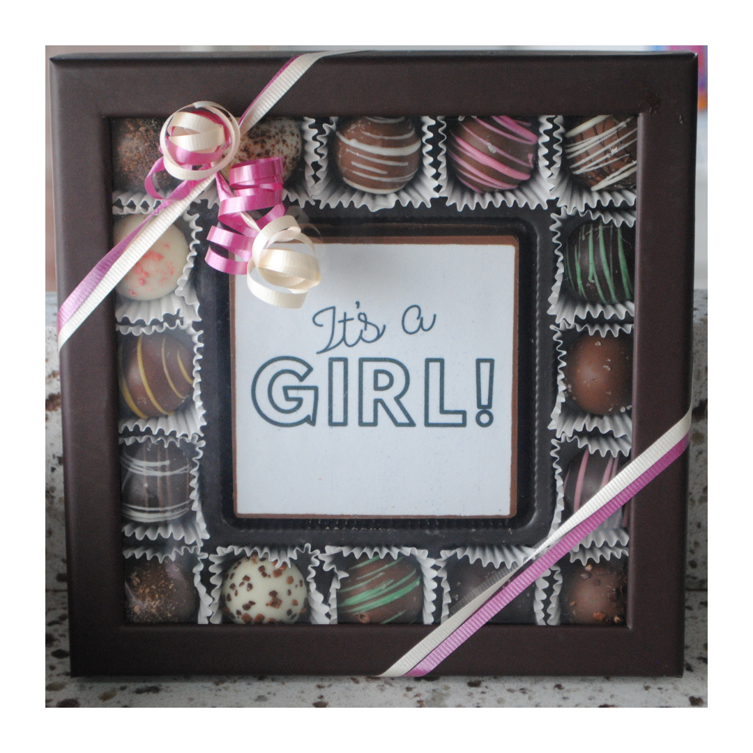It's a Boy/Girl 16 Piece Truffle Box