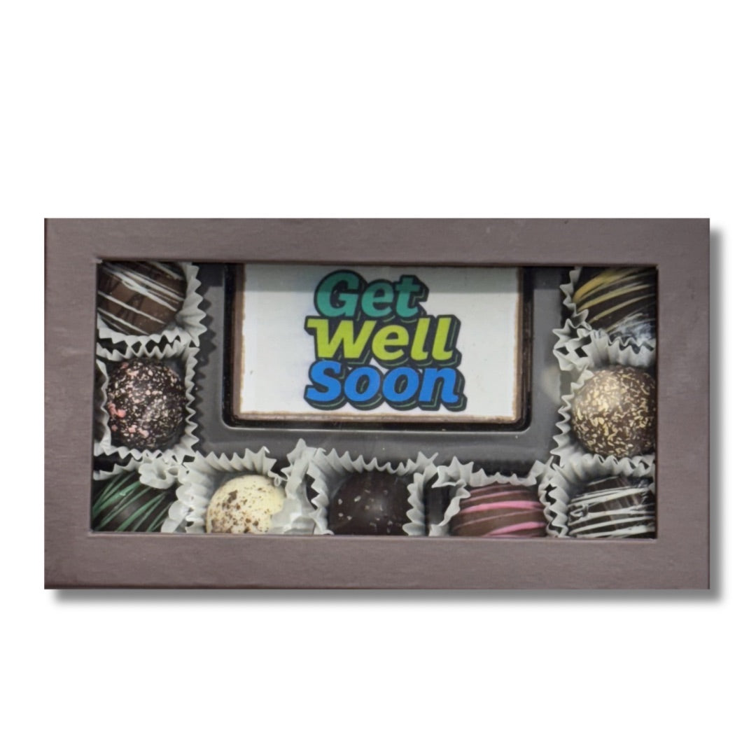 Get Well Soon 9 Piece Truffle Box
