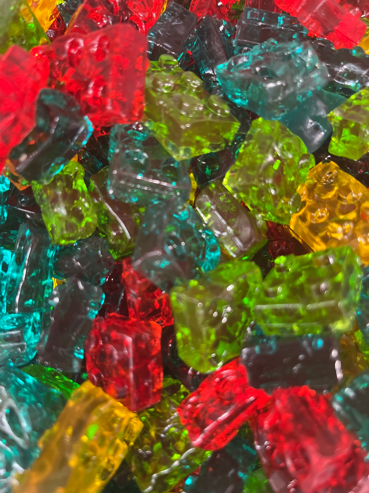 Gummy building blocks