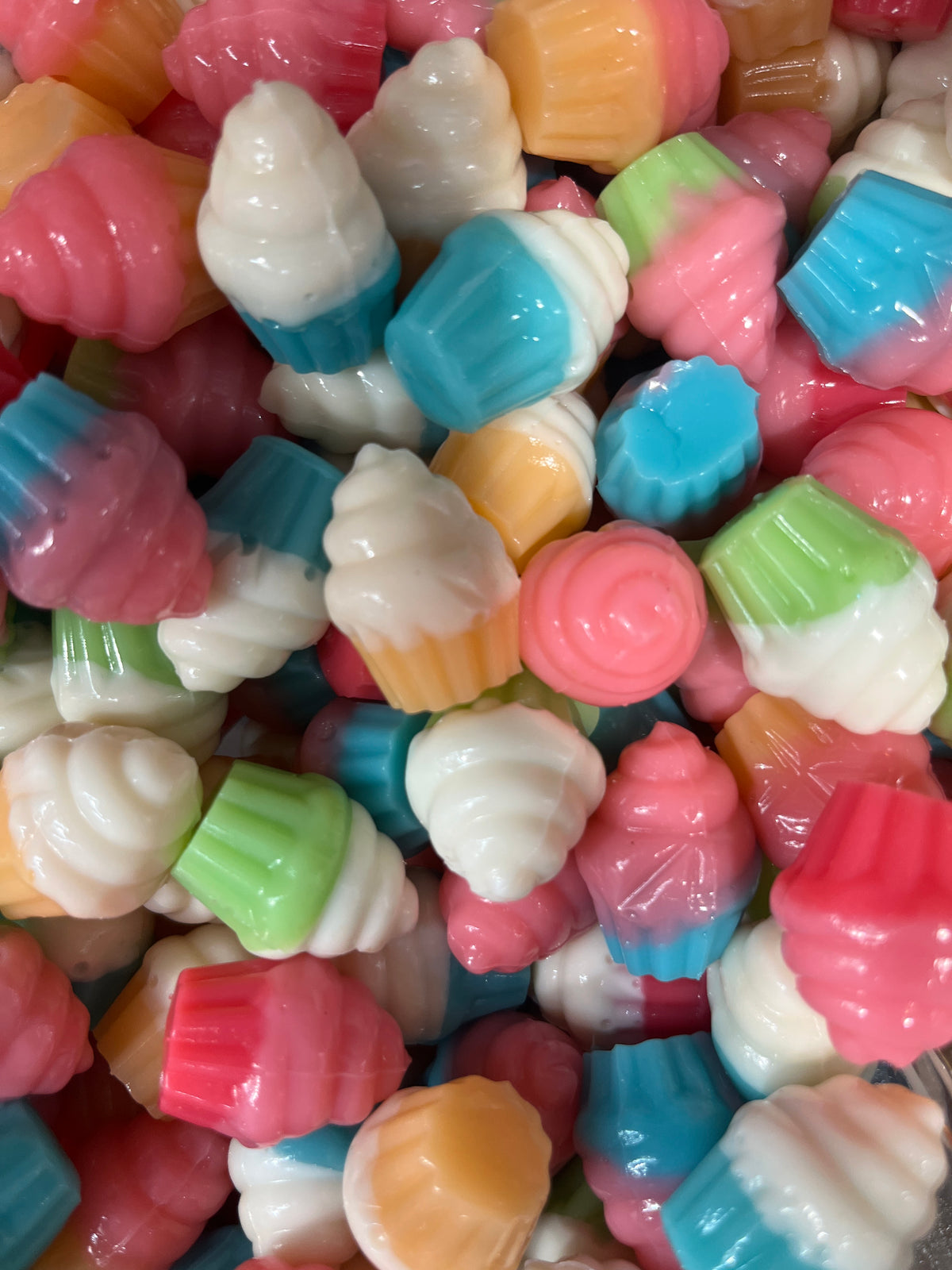 Gummy cupcakes