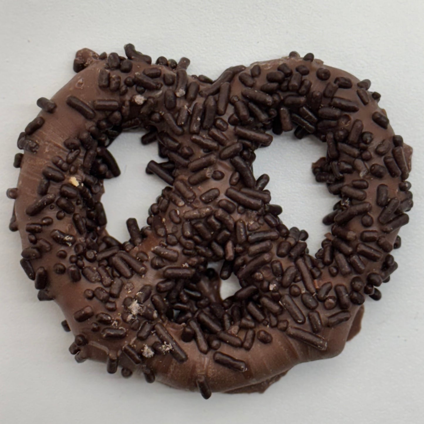 Milk Chocolate Chocolate Sprinkle Pretzels