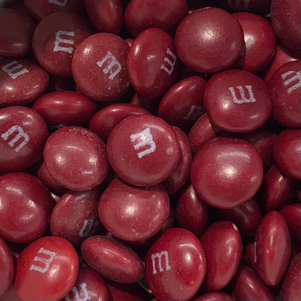 Maroon M&M