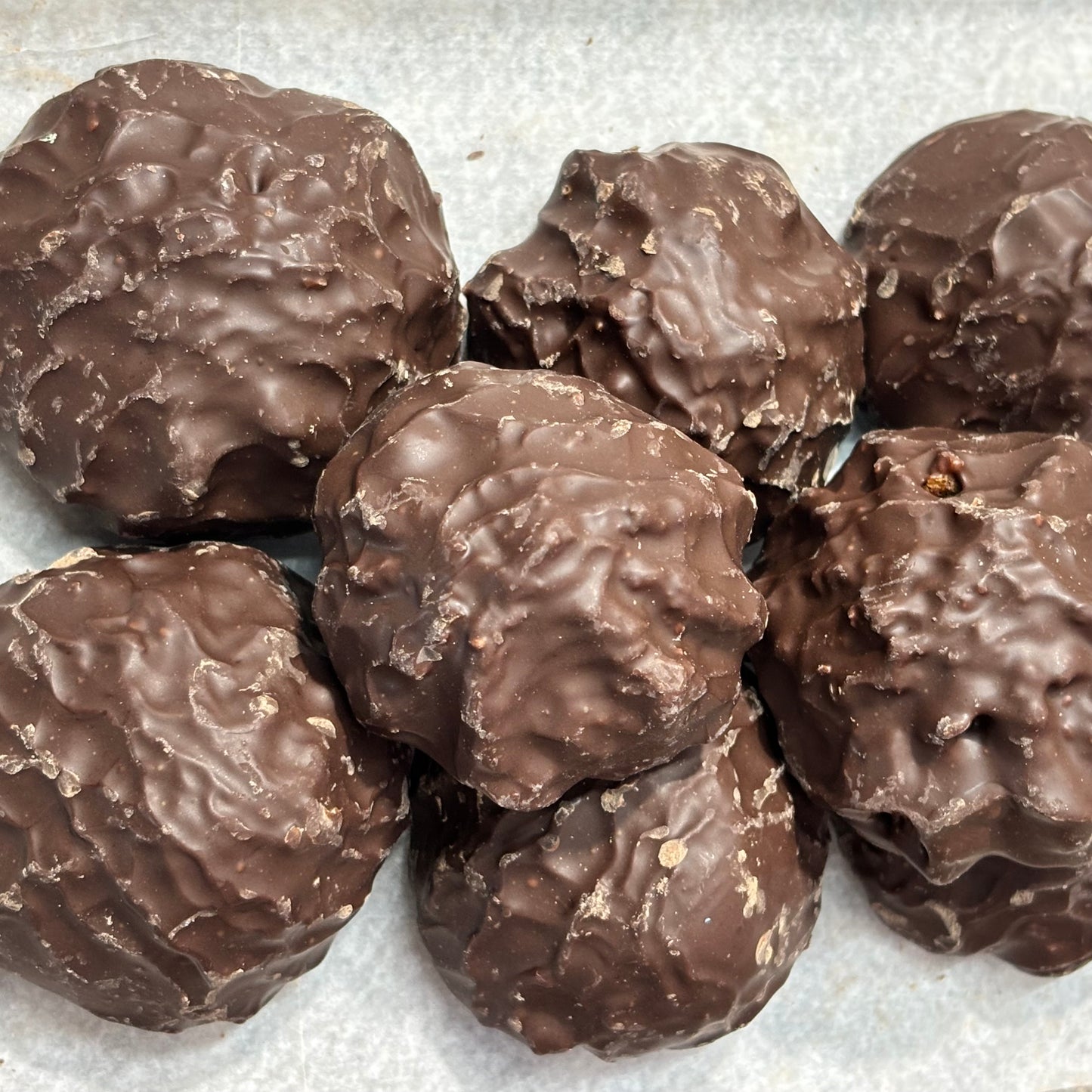 Milk Chocolate Coconut Macarons