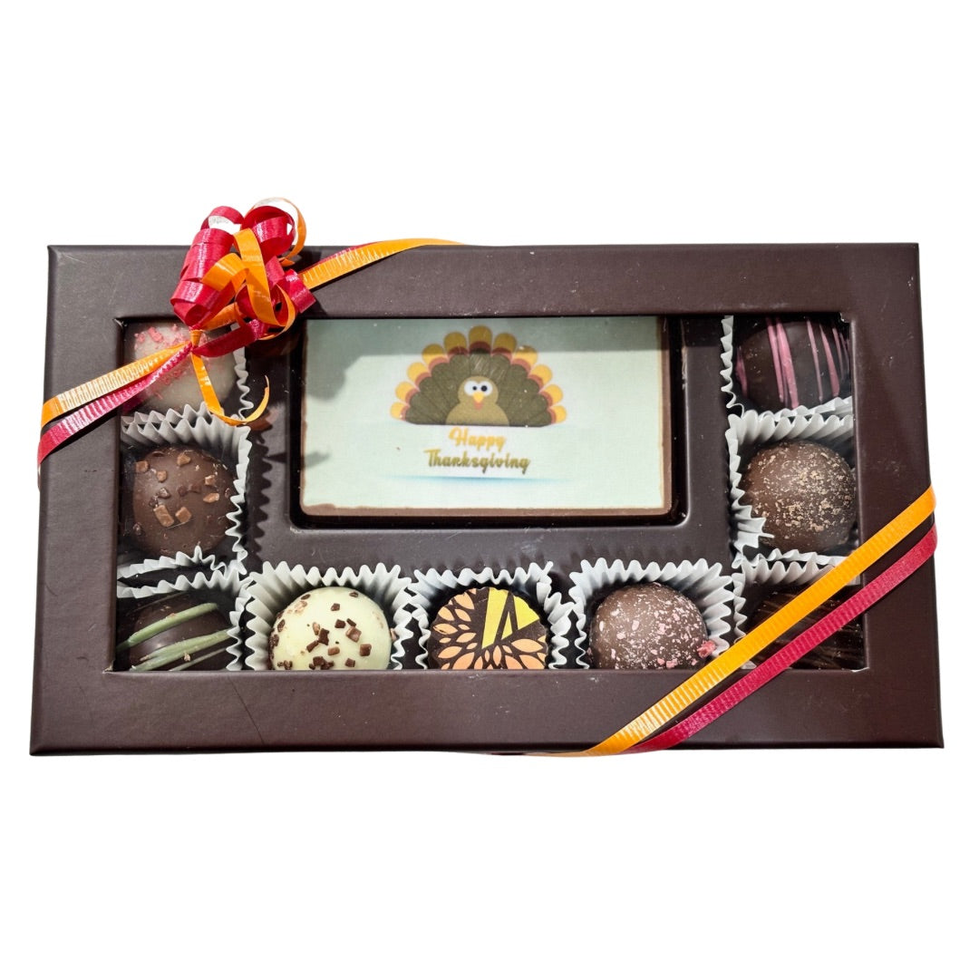 Thanksgiving 9pc Truffle Box