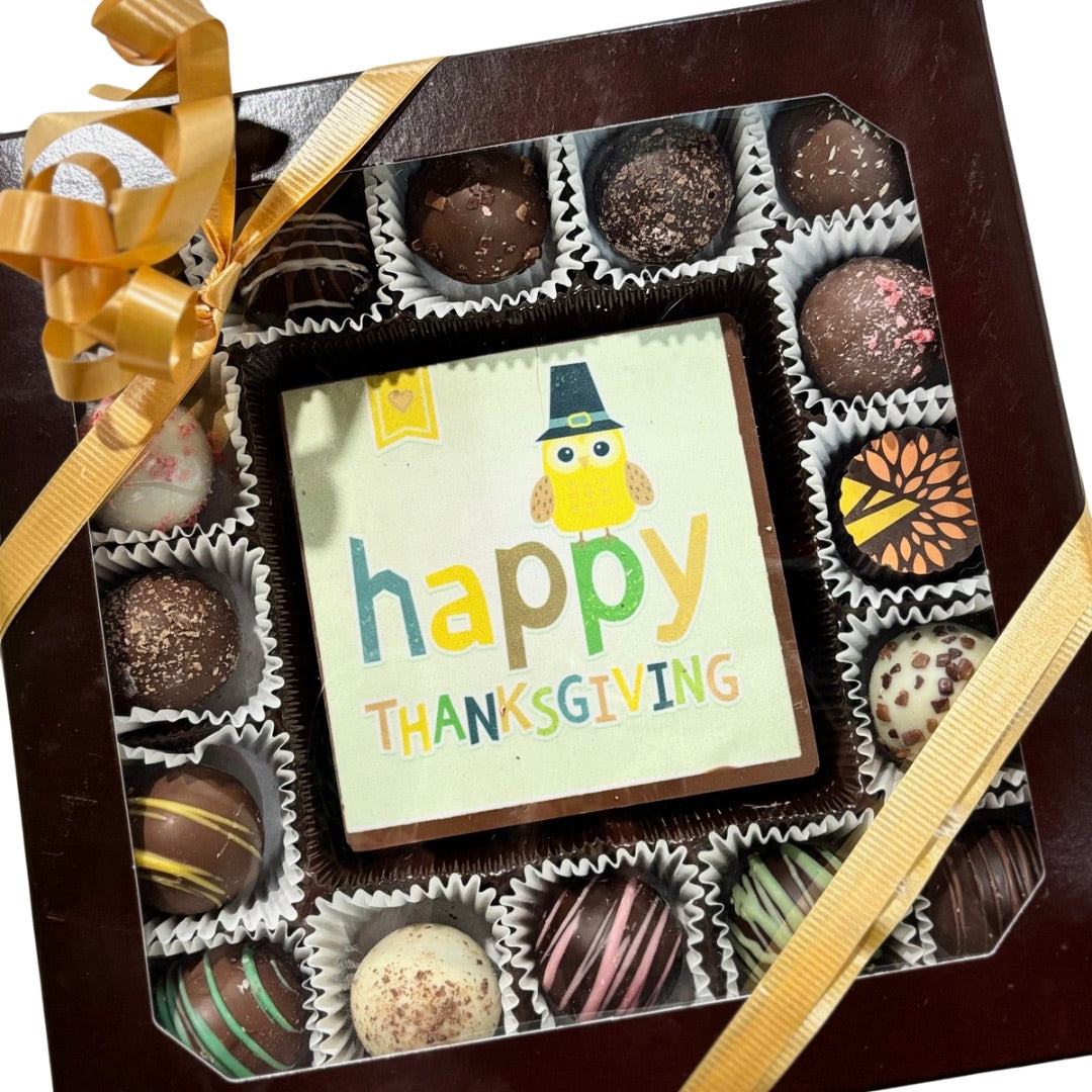 Thanksgiving 16pc Truffle Box