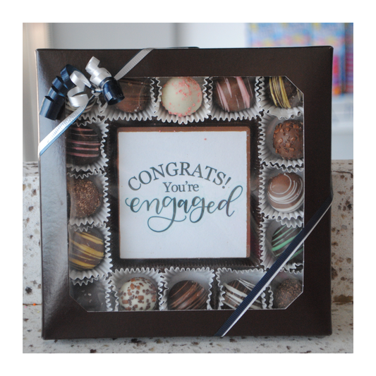 Engagement 16 Piece Truffle Box