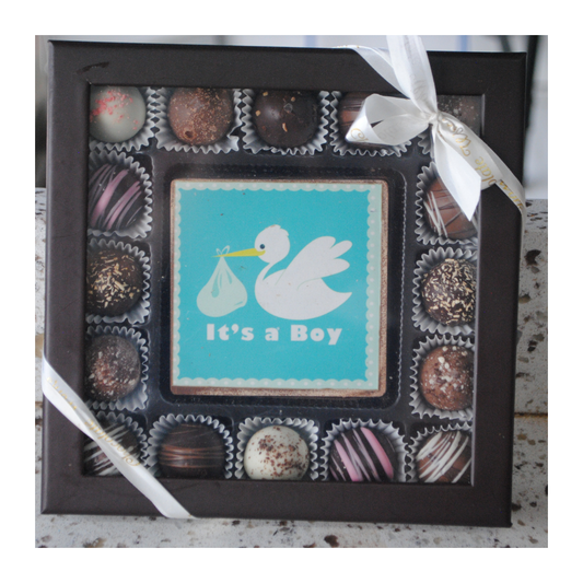 It's a Boy/Girl 16 Piece Truffle Box