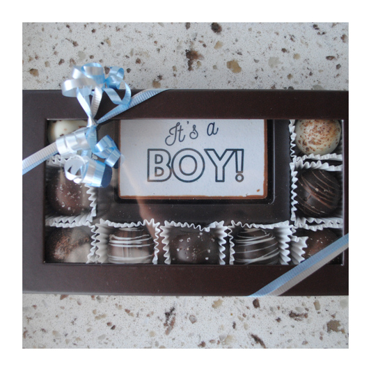 It's a Boy/Girl 9 Piece Truffle Box