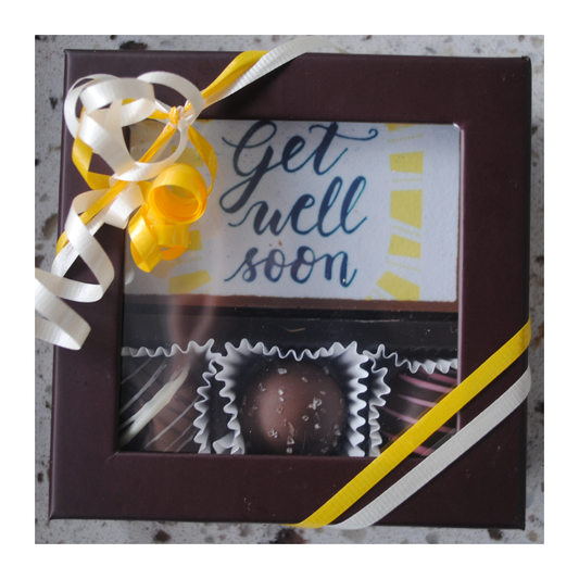 Get Well Soon 3 Piece Truffle Box