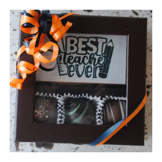 Teacher 3 Piece Truffle Box