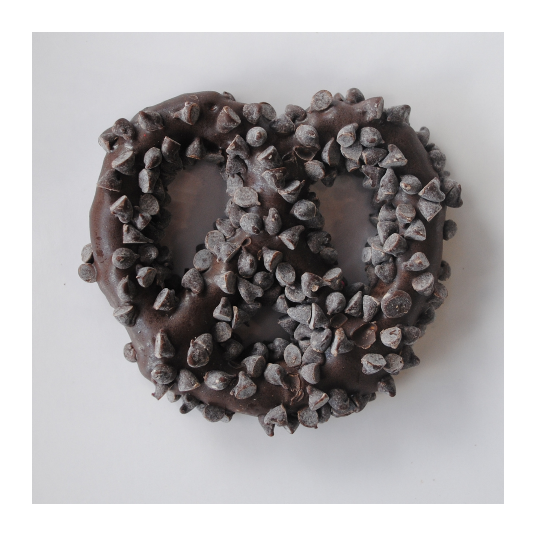 Dark Chocolate chip Pretzels