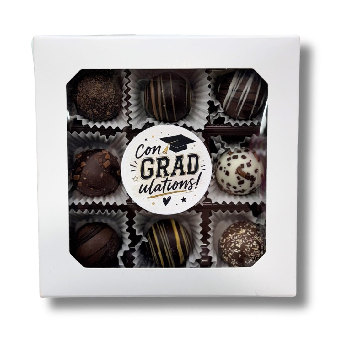 Graduation 9pc Truffle Box