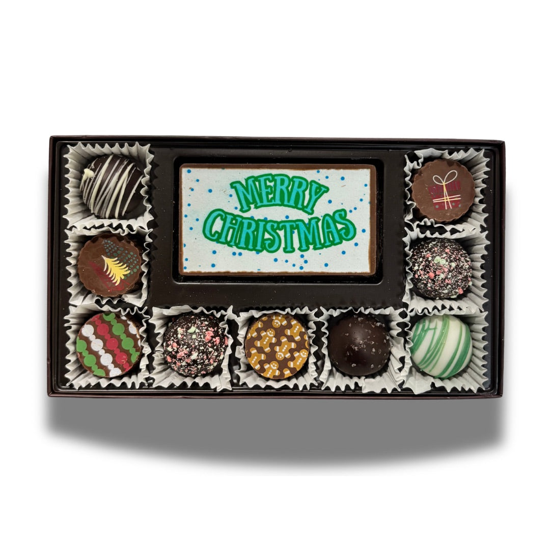 Christmas 9pc Truffle Box
