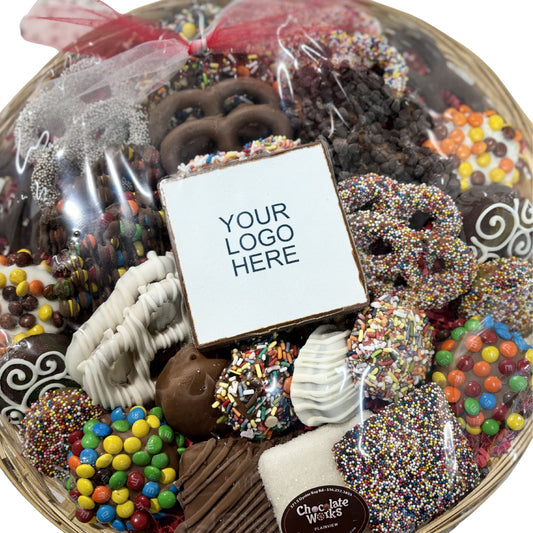 Assorted Chocolate Platter with Custom Logo