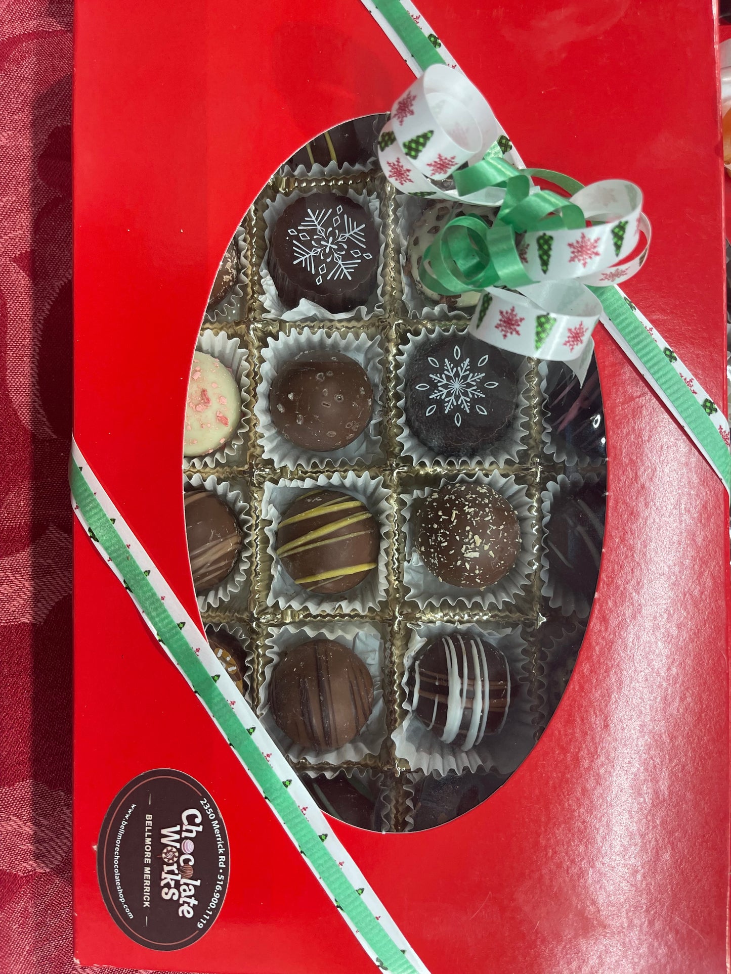 Christmas 24pc truffle box