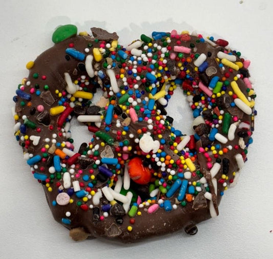 Milk Chocolate Everything Pretzels