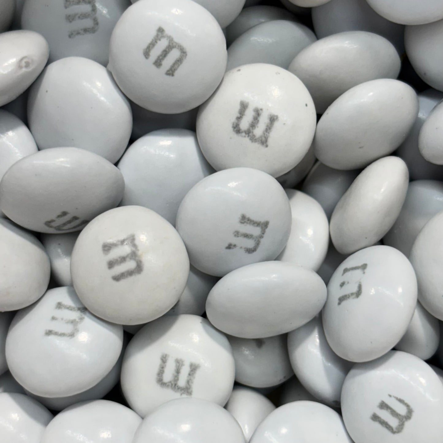 White M&M
