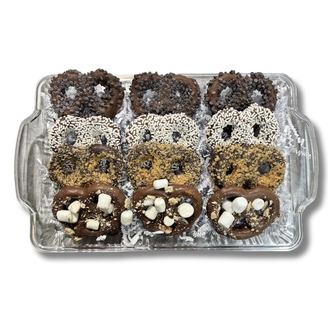 12pc Assorted Pretzel Platter