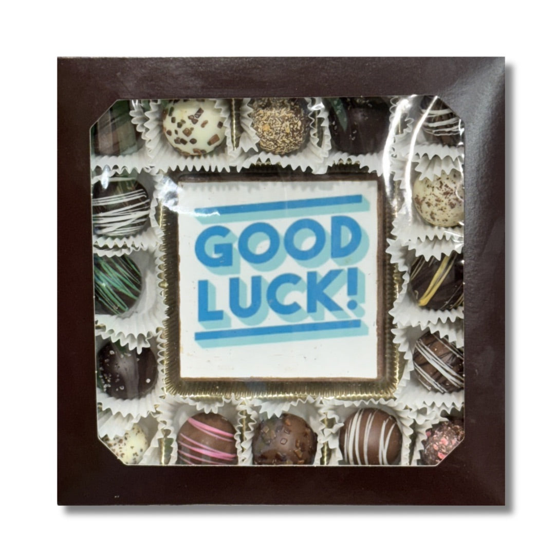 Good Luck 16 Piece Truffle Box