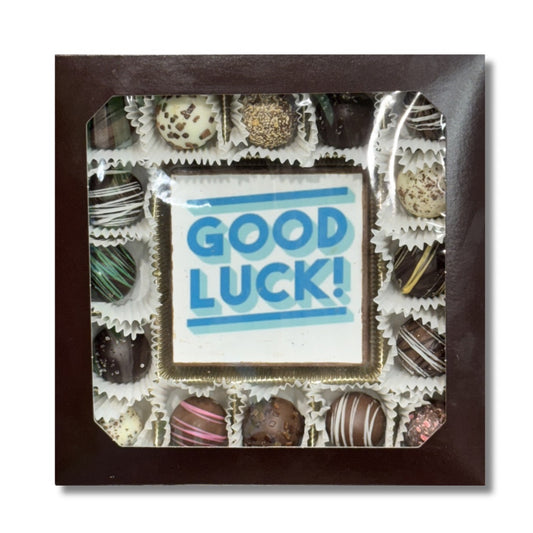 Good Luck 16 Piece Truffle Box