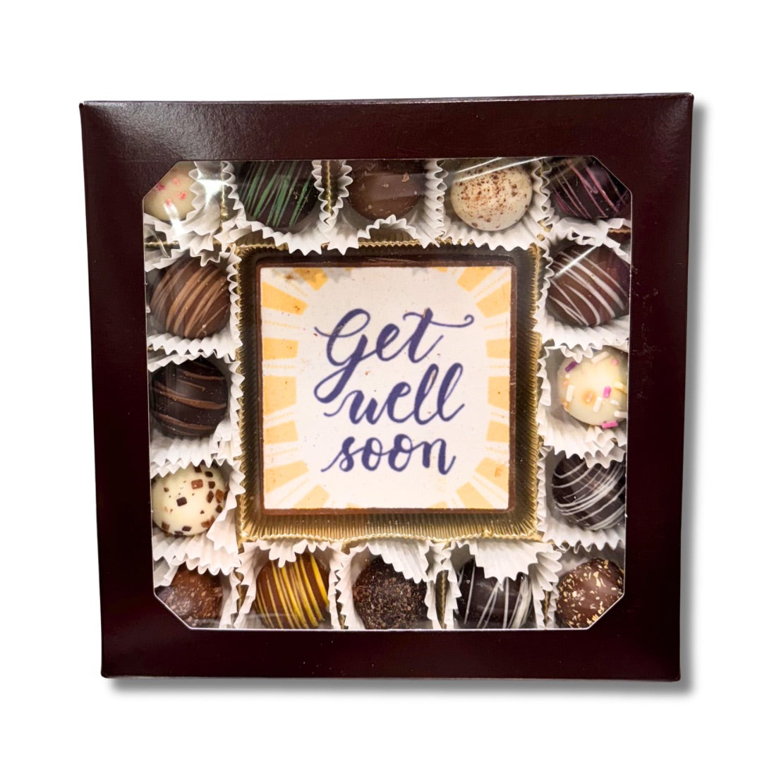 Get Well Soon 16 Piece Truffle box