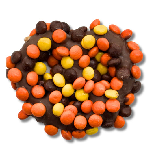 Milk Chocolate Reeses Pieces Pretzels