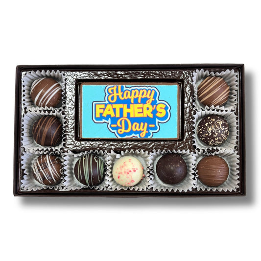 Fathers Day 9 Piece Truffle Box