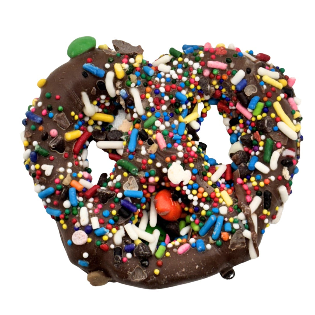 Milk Chocolate Everything Pretzels