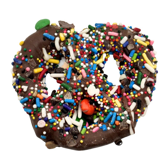 Milk Chocolate Everything Pretzels