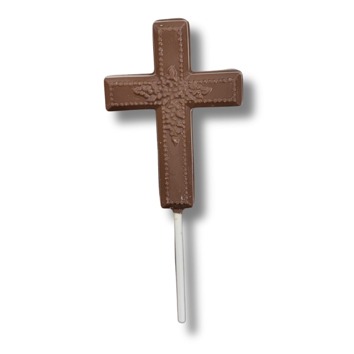 Cross Lollipop - Milk Chocolate