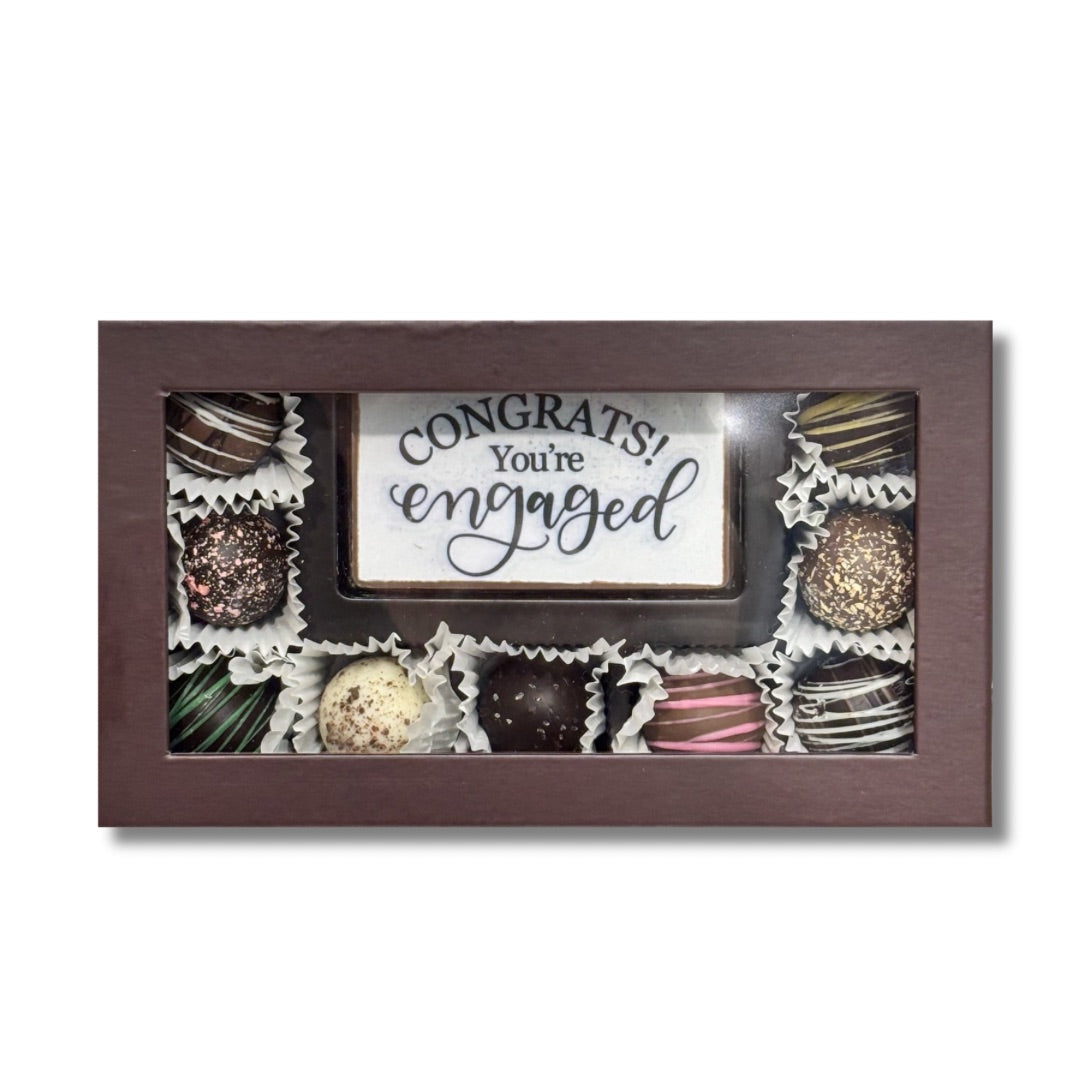 Engagement 9 Piece Truffle Box