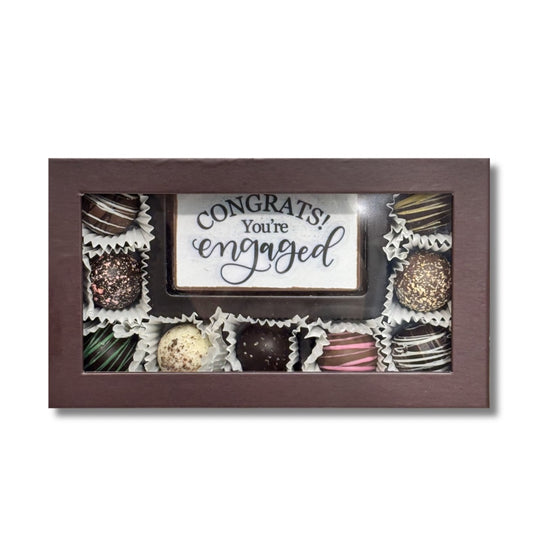 Engagement 9 Piece Truffle Box