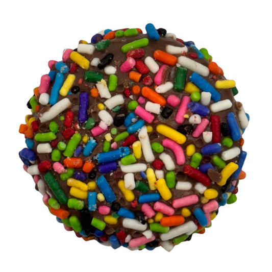 Milk Chocolate Rainbow Sprinkle Oreos