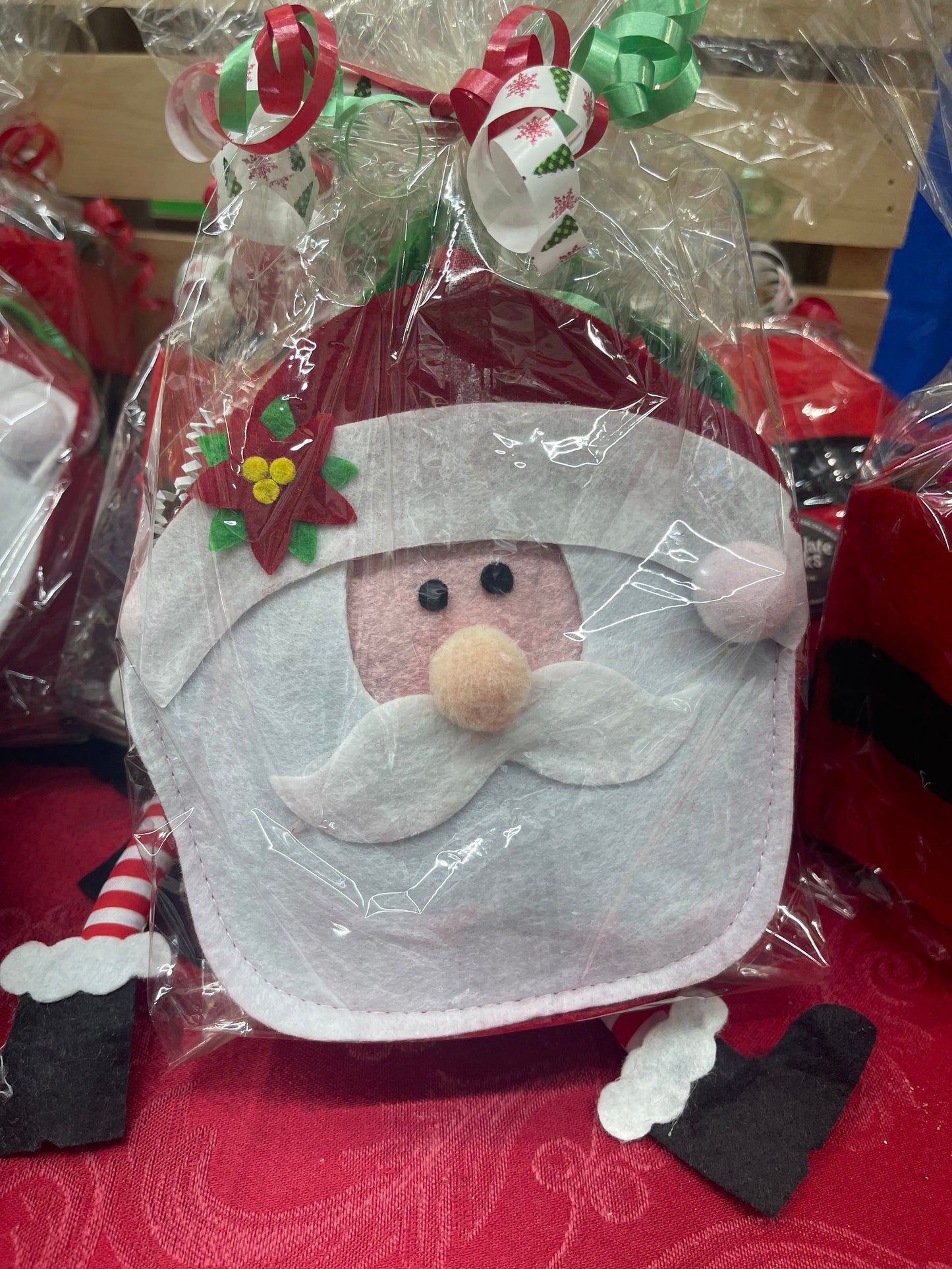 Santa chocolate pouch