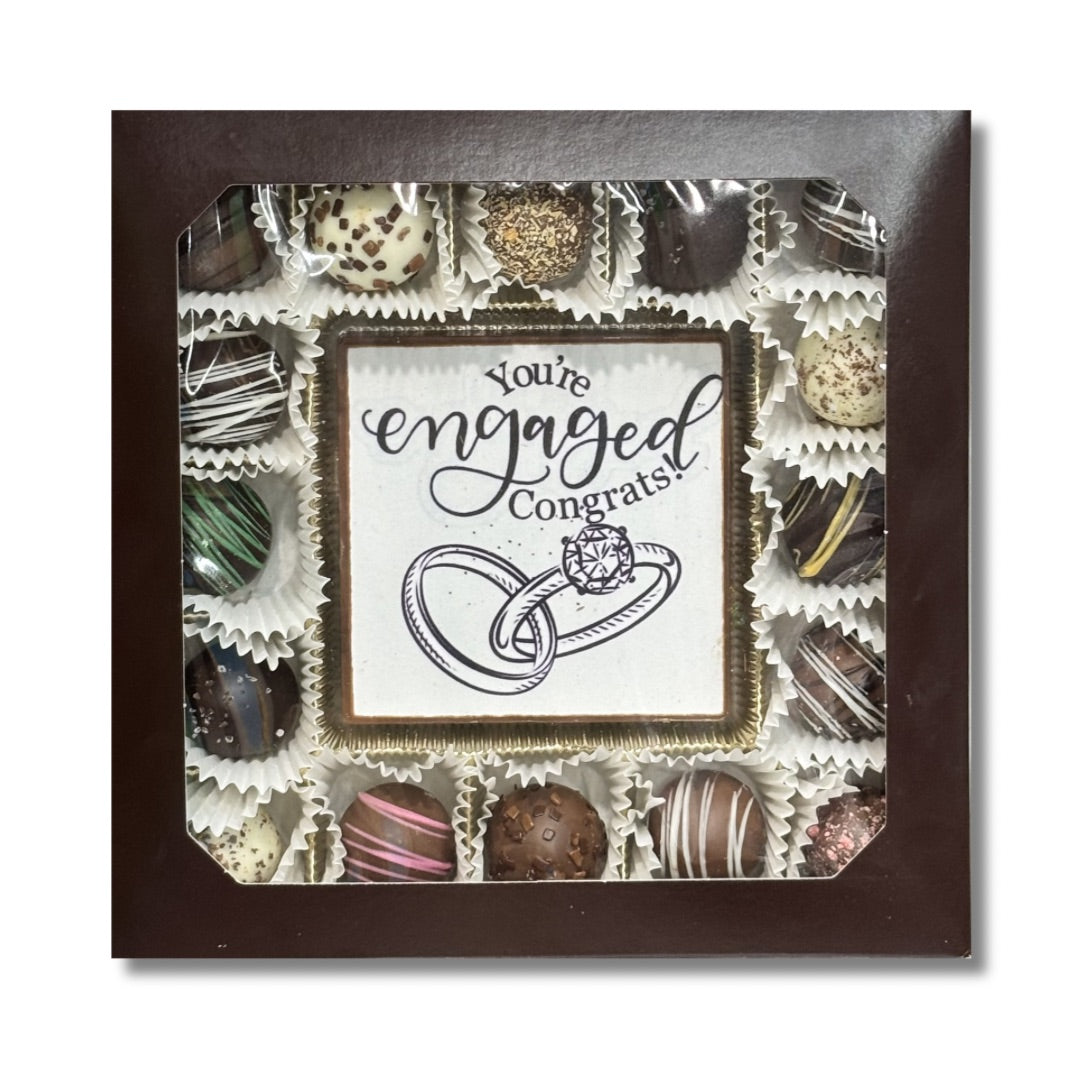 Engagement 16 Piece Truffle Box