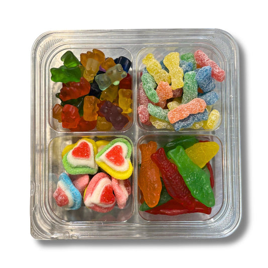 Assorted Gummy Box - Clear