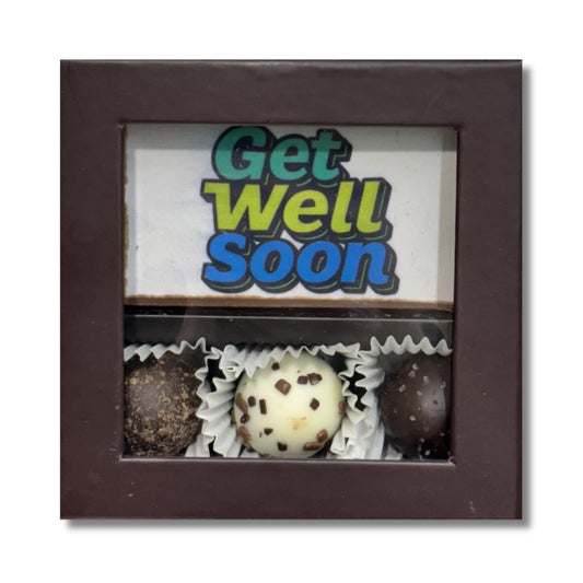 Get Well Soon 3 Piece Truffle Box