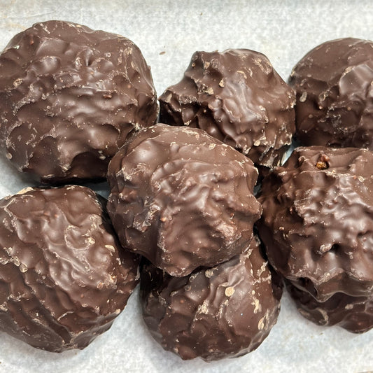 Milk Chocolate Coconut Macarons
