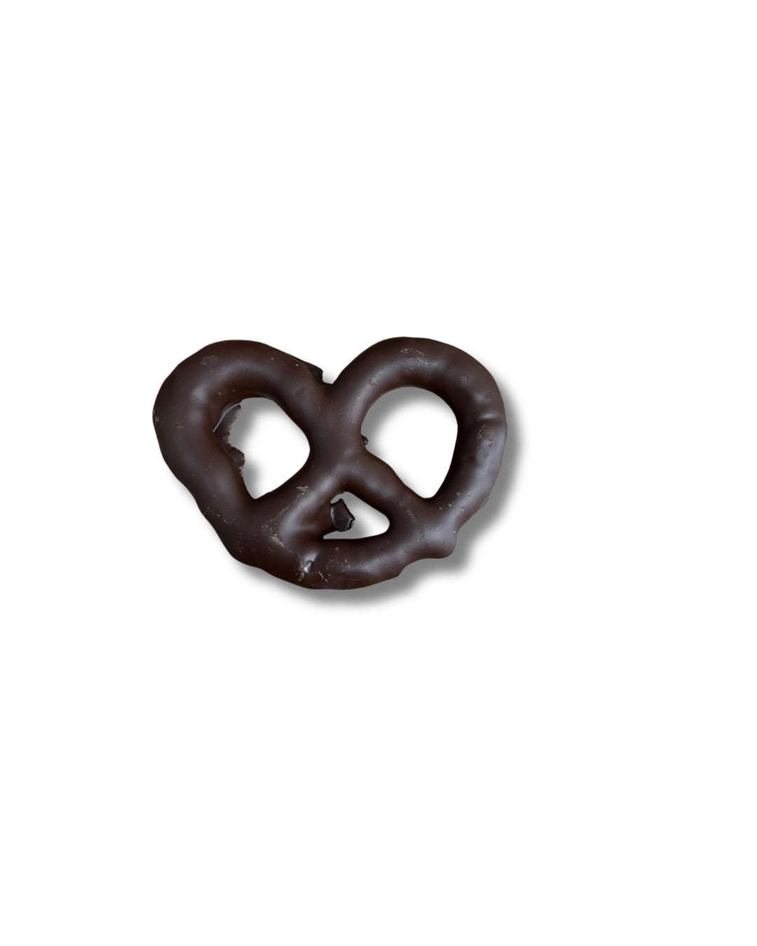 Sugar free dark chocolate pretzel