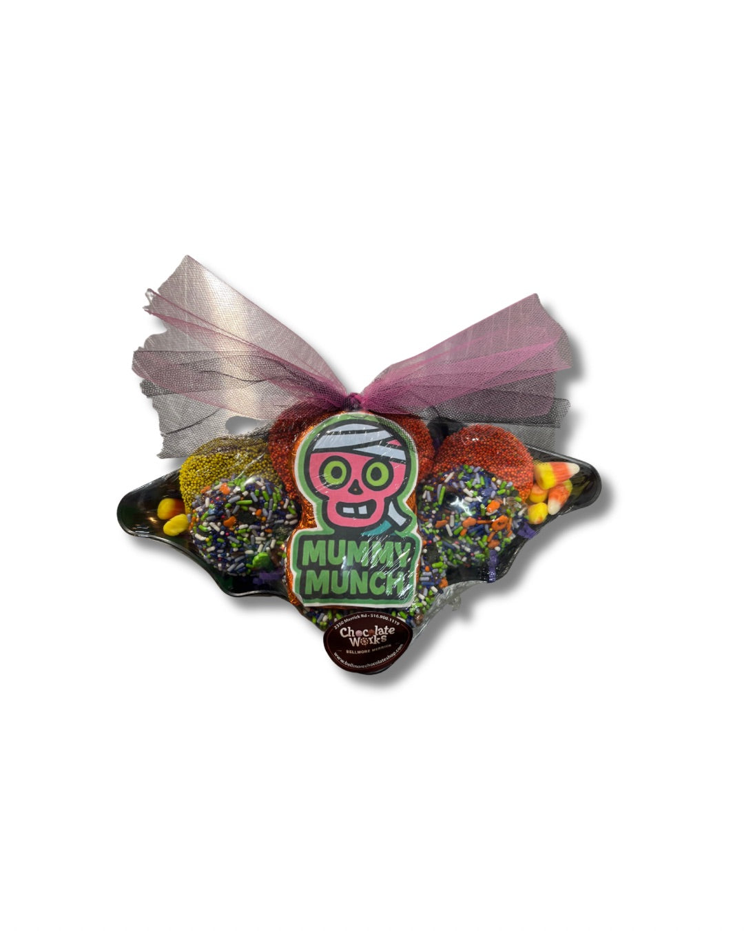 $22 Halloween platter (bat shape)