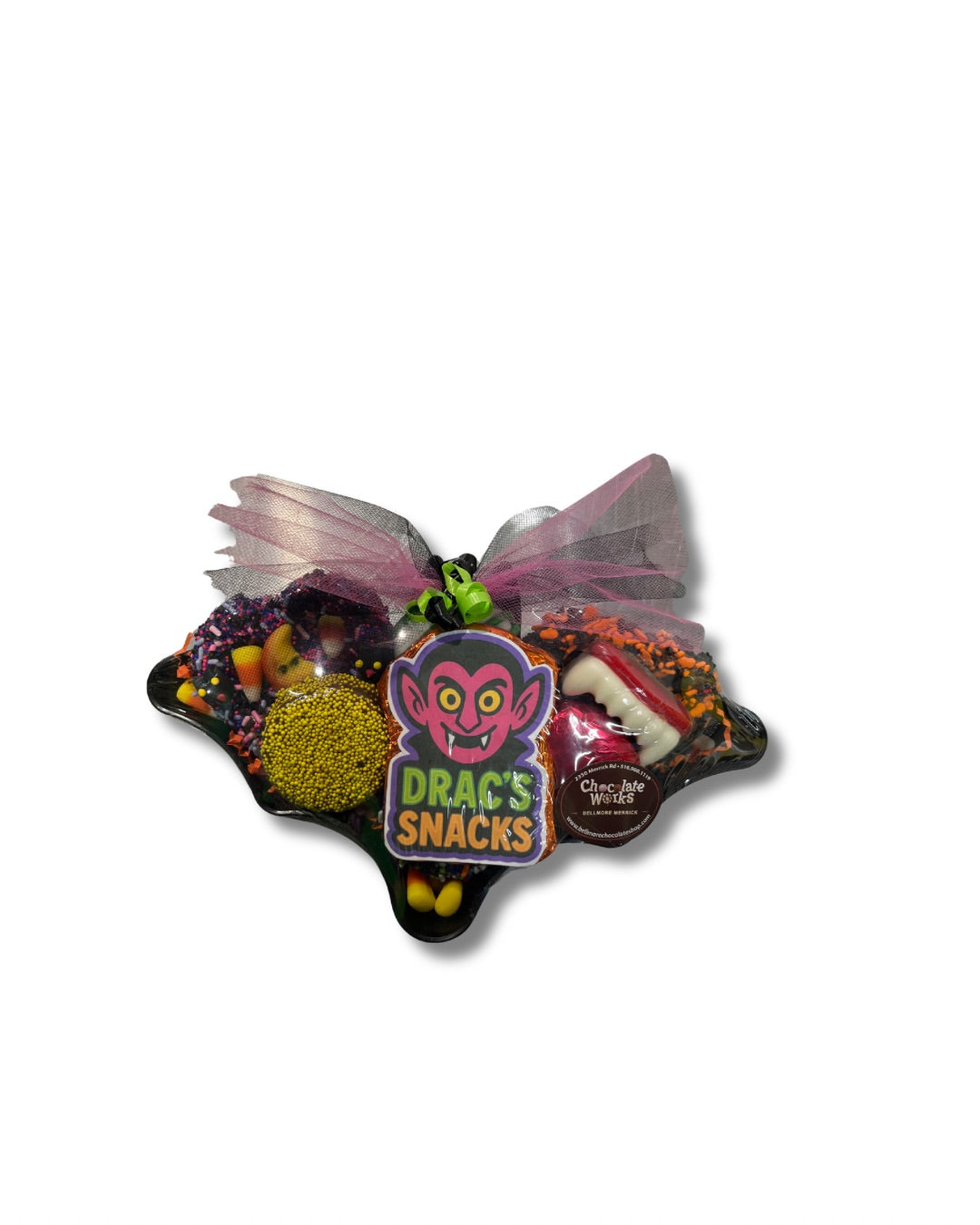 $22 Halloween platter (bat shape)