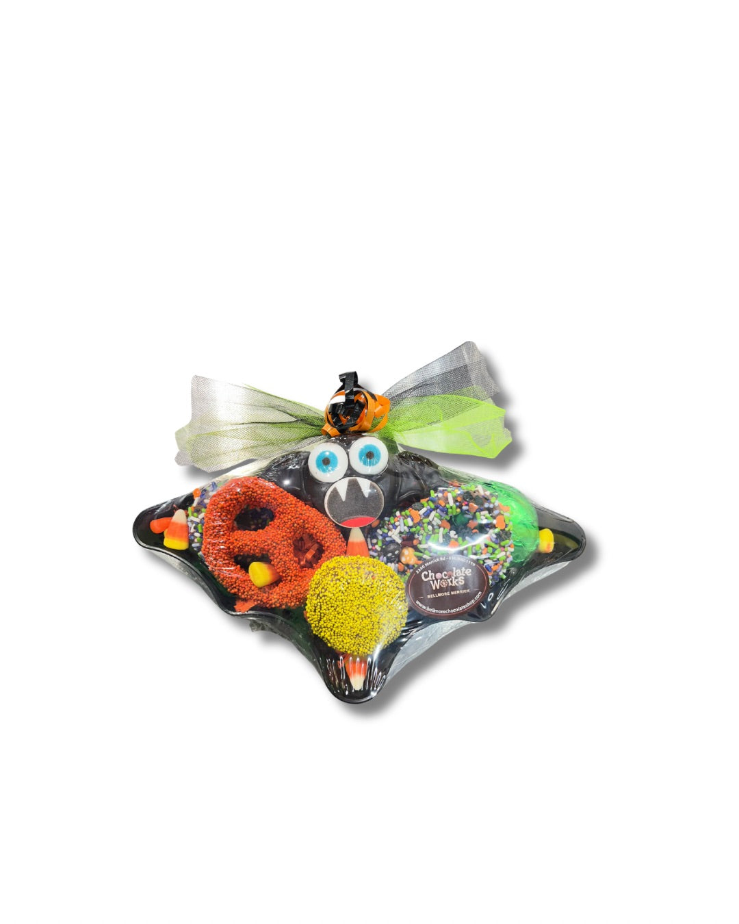 $22 Halloween platter (bat shape)