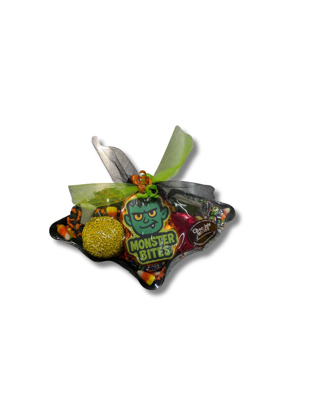$22 Halloween platter (bat shape)