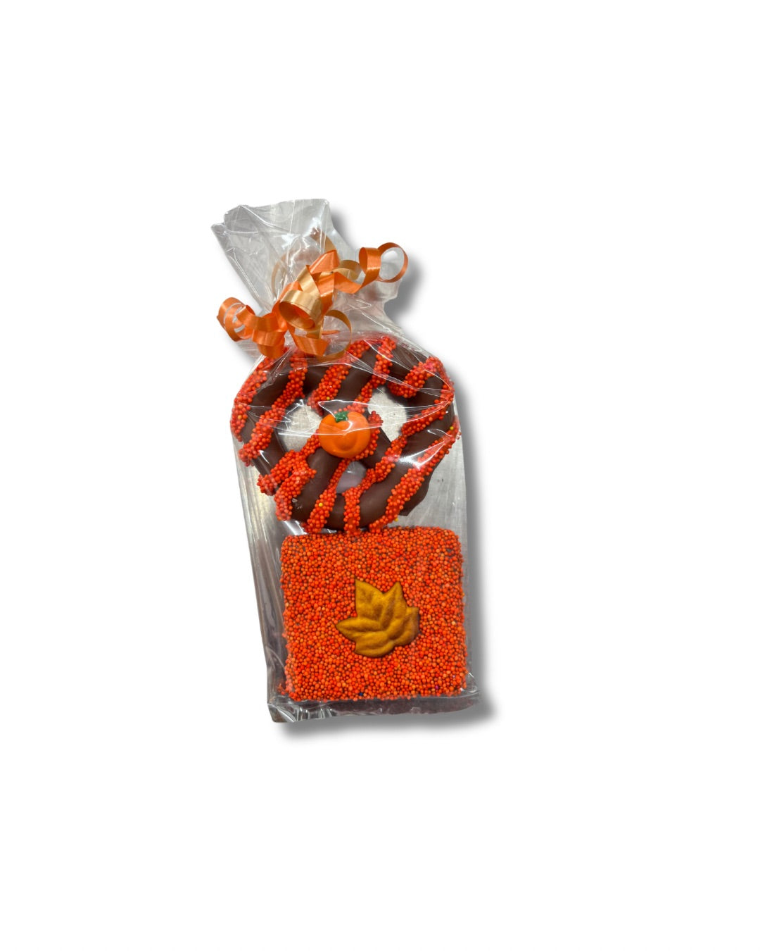 Fall pretzel and graham cracker