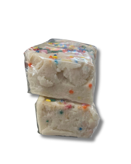 Birthday cake fudge